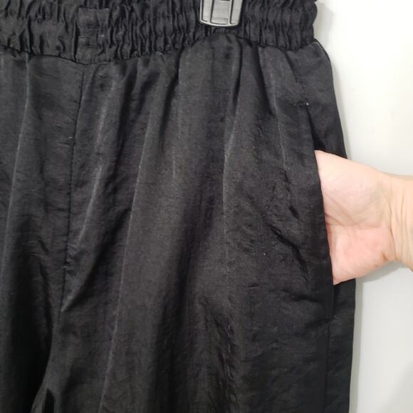 Vintage Wind Suit Tracksuit Lined Quilted Rhinestone Zipper Cuff Large Y2K - Picture 9 of 15